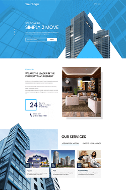 Hosting Company Layout Preview