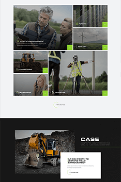 Hosting Company Layout Preview